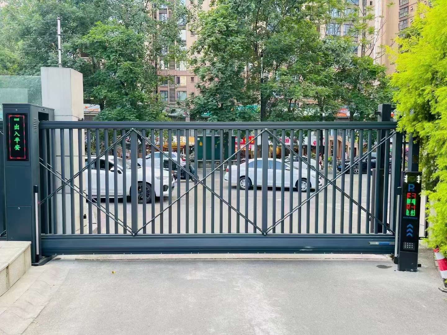 丰县电动伸缩门